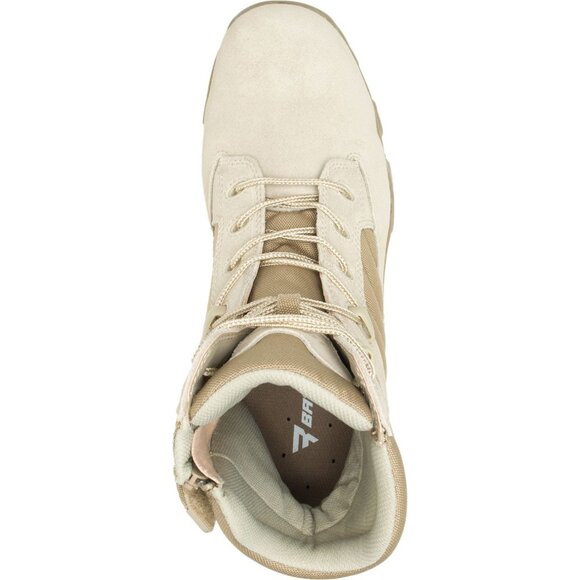 Bates Boots GX-8 SZ.10M Desert Tan Front Lace/Side Zipper E02276 Composite Toe - Picture 4 of 5